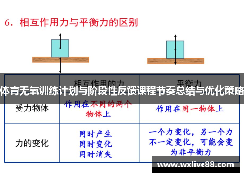 体育无氧训练计划与阶段性反馈课程节奏总结与优化策略